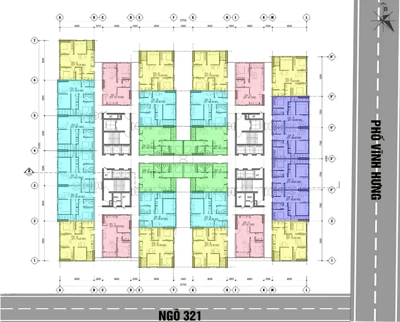 Nhà ở xã hội 4-6-8 Vĩnh Hưng