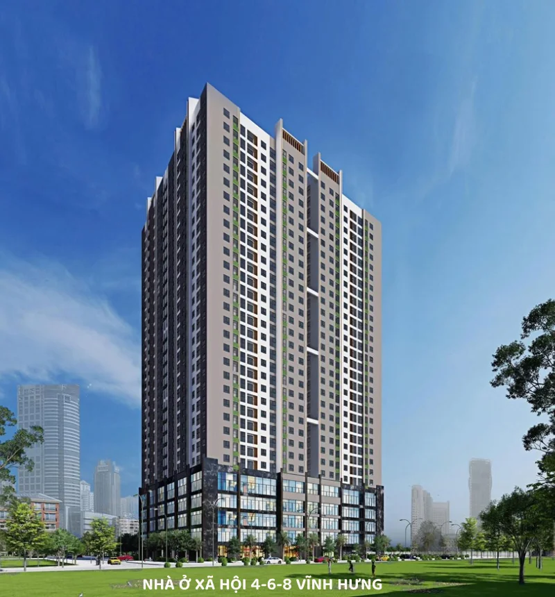 Nhà ở xã hội 4-6-8 Vĩnh Hưng
