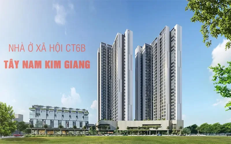 Nhà ở xã hội CT6B Tây Nam Kim Giang